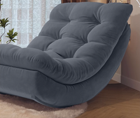 Sillón Reclinable Moderno Moon, Sofá Rojo para Descanso, para el Hogar, Villa, Sala de Estar, para Adultos, con Función de Cama, con Perchero
