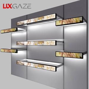 LuxGaze 24.8 Inch Shelf Edge Stretched Bar Wall Mounted <strong>LCD</strong> Screen Supermarket Shelf Advertising Stretched Bar for <strong>LCD</strong> Screen - Product Image 1