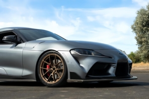 ล้อรถยนต์พับได้เว้าลึก VS-5RS น้ำหนักเบาทำจากผ้าซาตินสีบรอนซ์หลอม5X120 5X130 5X สำหรับ F90 F80 M2 <span class=keywords><strong>BMW</strong></span> M3รุ่น X - Product Image 2