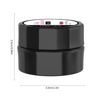 Gel de construction solide pour extension d'ongles, anti-adhésif pour les mains, gel UV 4-en-1 pour sculpture 3D/renforcement/modelage, longue durée, à retirer par trempage