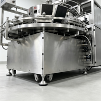 Équipement industriel de traitement continu automatique pour la fabrication de chips croustillantes de type gaufre