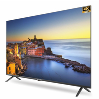 TV Hotel 55 Inch 4K UHD Smart LED Televisi Android OS HDR WiFi USB AV Port Kamar Tamu ODM Grosir