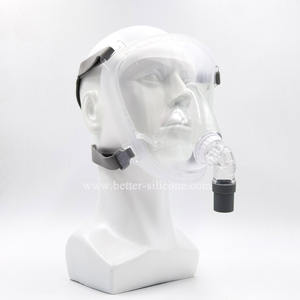 Masque facial total Masque d'<span class=keywords><strong>apnée</strong></span> à pression positive continue des voies respiratoires pour la thérapie CPAP - Product Image 4