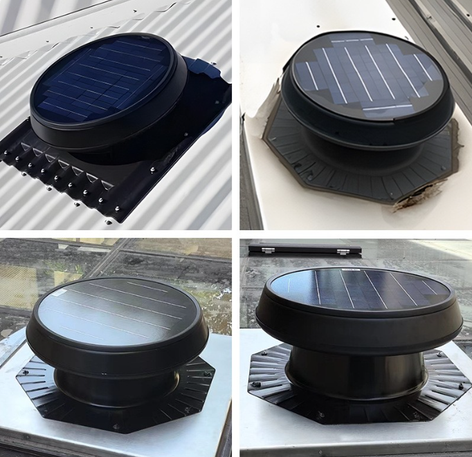 Solar Axial Roof Vent Fan
