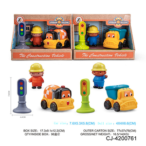 Alta calidad OEM/ODM Educación Unisex Múltiples colores Ingeniería <span class=keywords><strong>Academia</strong></span> de policía Lindo vinilo Bebé Coche de dibujos animados - Product Image 6