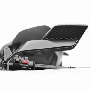 Nouveau RSP Aluminium Spoiler de rétroviseur pour moto, type aileron, avec support de maître-<span class=keywords><strong>cylindre</strong></span>, teinte bleue anti-éblouissement, adaptateur 8mm 10mm - Product Image 5