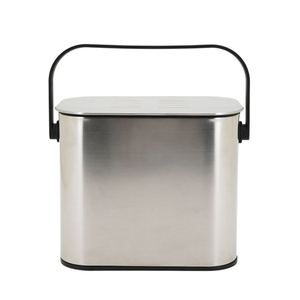 Nouvelle conception, poubelle murale de 5 L, mini bac de rangement portable à ouverture supérieure pour la cuisine et le salon - Product Image 2