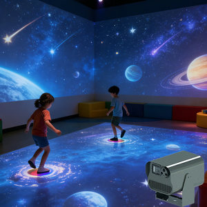 Indoor Interactive Projection Machine for Exhibition Hall and Commercial Space with Touchless Motion <b>Control</b> - Product Image 1