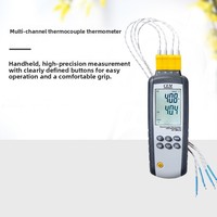 Thermomètre à thermocouple à quatre canaux CEM, enregistreur USB, instrument d'inspection de la température DT-3891G, Chine continentale