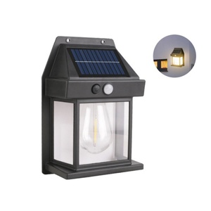 IP65 Waterproof Outdoor Solar Wall <b>Light</b> with Motion <b>Sensor</b> <b>LED</b> Garden Courtyard <b>Lights</b> - Product Image 1