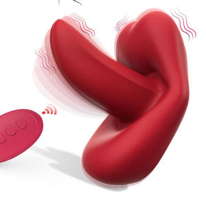 Vibrateur clitoridien et point G à 12 fréquences télécommandé avec fonction de léchage et d'aspiration Jouet sexuel pour adultes - Product Image 1