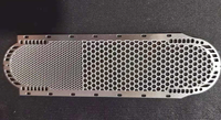Barre de haut-parleur en acier inoxydable, perforé, personnalisé, en aluminium, maille d'acier, pour Audio de voiture, 1 pièce