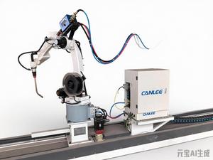 Robot de soudage avec localisateur pour la soudure de l'acier, robot à sept axes pour la marche sur rail, bras de robot de soudage - Product Image 4