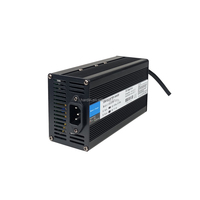 Chargeur de batterie au lithium polymère (Lipo) 12,6V25A pour outil électrique Hardin HD580W, pour scooter Citycoco, boîtier en aluminium, entrée 220V/110V