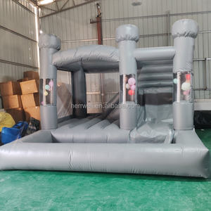 บ้านเป่าลมรูปปราสาทเด้งลูกโป่ง<span class=keywords><strong>เด้ง</strong></span>ดีไซน์ป๊อปบ้านเป่าลมพร้อมสไลเดอร์และบอลสระว่ายน้ำสำหรับเช่างานปาร์ตี้ - Product Image 3