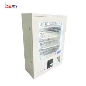 Factory direct sale banknotes coin-operated operation cosmetics/perfume/condom/coffe/food mini combo vending machine