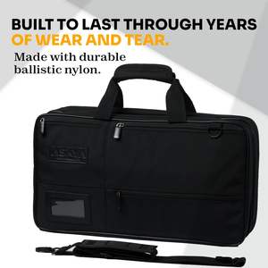 Free sample Custom Portable Chef Special Knife Storage Bag Wear Resistant <b>Waxed</b> <b>Canvas</b> Zipper Tool Bags - Product Image 4