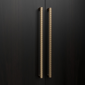 Poignées <span class=keywords><strong>de</strong></span> <span class=keywords><strong>porte</strong></span> haut <span class=keywords><strong>de</strong></span> gamme en acier inoxydable et bois massif pour portes coulissantes modernes en verre, cabines privées, salles <span class=keywords><strong>de</strong></span> conférence, magasins - Product Image 4