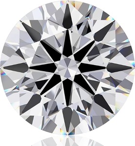 Piedra suelta de moissanita, color D, claridad VVS1, corte brillante redondo, gema de diamante para la fabricación de joyas con certificado GRA - Product Image 1