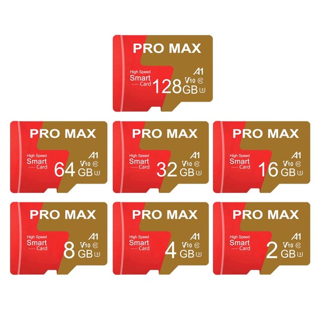 SD TF Memory Card Original 100% Capacity 1GB 2GB 4GB 8GB 16GB 32GB 64GB 128GB High Speed High Endurance C10 U3 Mini Memory Card