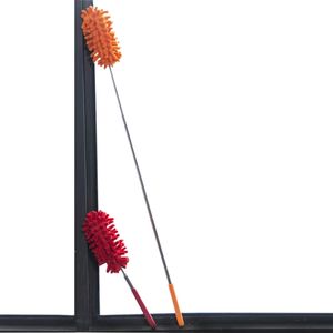 A2416 Brosse <span class=keywords><strong>extensible</strong></span> pour chambre à domicile Manche en chenille <span class=keywords><strong>Plumeau</strong></span> de voiture Nettoyage de la poussière <span class=keywords><strong>Plumeau</strong></span> en microfibre - Product Image 3