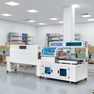 Sigillatrice Elettrica a Caldo Personalizzata Beiheng con Tunnel Termoretraibile Automatico, Certificata CE per Alimenti, con PLC per Imballaggio in Foglio - Product Image 1
