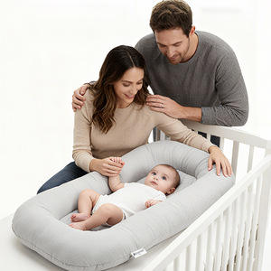 Bionic Womb <strong>Baby</strong> <strong>Nest</strong> Bed, Anti-pressure Skin-friendly Newborn Lounger <strong>Cushion</strong> for Sleeping and Playing - Product Image 2