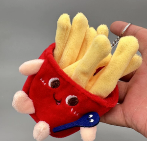 Muñeco de peluche peludo pequeño al por mayor con relleno de algodón PP y orejas móviles para celebraciones de boda máquina de garra forro de malla regalo - Product Image 1