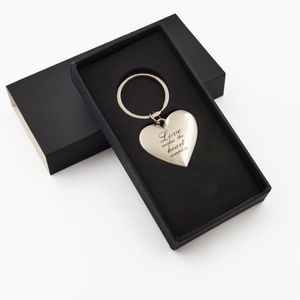 Oneway Wholesale Metal Sublimation Family Lovers Couple Keychain Custom Valentine's Day Gifts Key Chain - Product Image 3