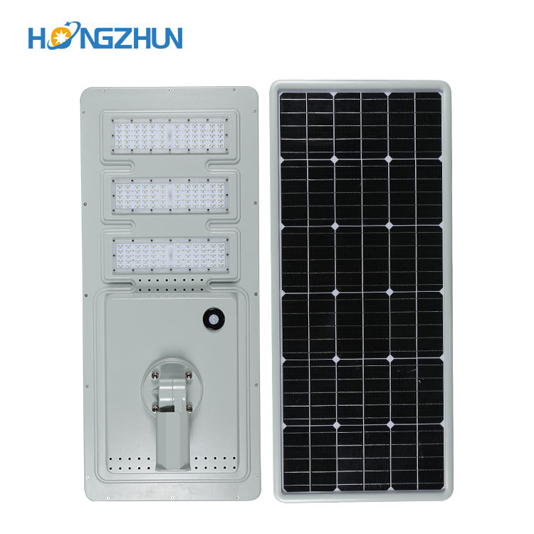 40 60 120 180 w al aire libre ip65 impermeable smd todo en uno integrado Luz de calle solar led