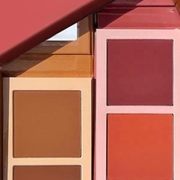 Palette de Poudre Compacte Bronzante Contour Visage Personnalisée, Teinte Joue, Végétalienne, Couvrance Totale, Crème Bronzer Marque Privée