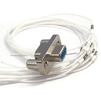 Connecteur électrique rectangulaire Micro-D à 9 broches LX J30J-9TJL, en laiton, indice de protection IP67, option aluminium, acier inoxydable, 250V