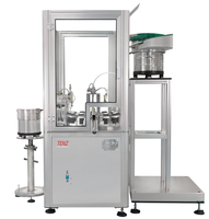 Machine de remplissage automatique d'ampoules de haute précision Tenz Electric Motor, boîtier en bois, capacité 30 ml, économie d'énergie, écologique, cosmétique