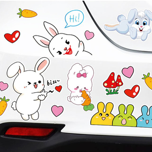 Pegatinas de Vinilo para Automóviles con Diseño de Dibujos Animados y Anime, Personalizadas, Ecológicas, Resistentes al Agua, con Barnizado UV, Impresión por Troquelado, Logotipo, Decorativas, Imán de PVC - Product Image 5