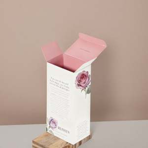 Boîte en carton kraft rigide écologique avec logo personnalisé imprimé, petite boîte, emballage pour parfum, rouge à lèvres, cosmétiques, papier - Product Image 5