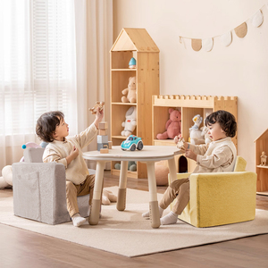 Vente chaude Design Moderne Sherpa Peluche Enfants Canapé-<span class=keywords><strong>lit</strong></span> Doux et Confortable Canapé pour Chambre Salon Utilisation pour Bébés Enfants - Product Image 5