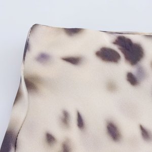 <span class=keywords><strong>Jupe</strong></span> mi-longue trapèze en <span class=keywords><strong>satin</strong></span> à taille haute pour femme TAOP&ZA, nouvelle collection printemps 2025, couvrant les hanches, 8338537 - Product Image 4