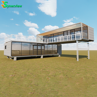Nouvelle Villa Capsule de Luxe Préfabriquée à 2 Étages, Structure en Acier Traditionnelle, Écologique, Grande Cabane en Forme de Pomme, Maison Capsule