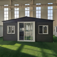 Maisons mobiles pliantes de 40 pieds et 20 pieds, maisons miniatures, maisons préfabriquées en conteneurs, maison préfabriquée à deux chambres, maison en conteneur extensible