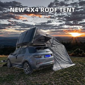 Nouveautés Tente de toit de voiture en toile à coque rigide en alliage d'aluminium quatre saisons avec ouverture automatique rapide pour SUV 4x4 - Product Image 2