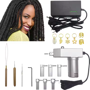 Machine à Dreadlocks <span class=keywords><strong>Électrique</strong></span> de Nouvelle Génération, Portable, Outil de Tressage pour Cheveux Humains - Product Image 6