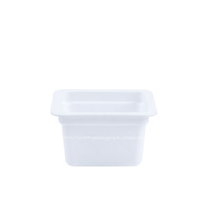 Gobelet carré en plastique PP à paroi simple, 45 ml, diamètre 53 mm, pour fromage, tofu, tomates fermentées, sauces végétariennes, coupelles à trempette personnalisables - Product Image 2