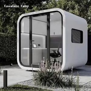 Kawagebo Kamp Mini Outdoor Luxury Detachable Prefab Apple Pods Cabins Office / Coffe Shop/ Minimart / Mobile <strong>Container</strong> House - Product Image 4
