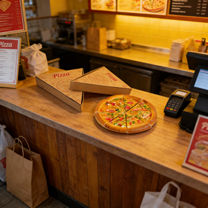 Cajas de <span class=keywords><strong>Pizza</strong></span> Personalizadas para Motocicletas de Reparto, Cajas de <span class=keywords><strong>Pizza</strong></span> Pequeñas y Grandes - Product Image 4