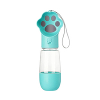 Bouteille d'eau pour chien 2 en 1 avec récipient pour nourriture, bouteille d'eau portable pour animaux de compagnie, bebedero para perros, accessoires pour animaux de compagnie