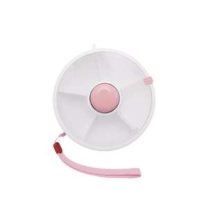 กล่องอาหารกลางวันแบบหมุนได้ กล่องใส่ขนม ป้องกันความชื้น ถาดผลไม้แบบหมุน กล่องใส่ขนมแบบพกพา กล่องเก็บเมล็ดแตงโม - Product Image 6