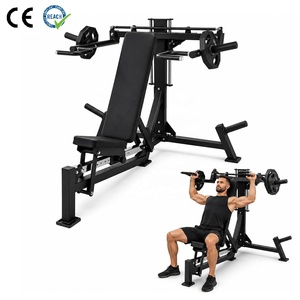 VIGFIT Máquinas de Acero Resistente con Carga de Placas, Equipo Comercial de Fitness, Prensa de Pecho, Equipo de Gimnasio, Set Completo para Uso Doméstico - Product Image 1