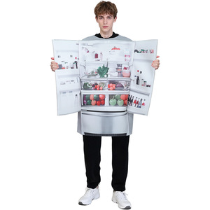 Disfraz de Halloween de personaje de refrigerador para cosplay, ideal para fiestas, juegos y rol de anime en Europa y América. - Product Image 3