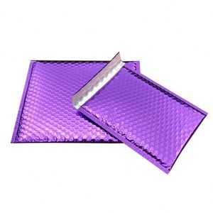 Emballage à bulles coloré en aluminium pour livraison express, sac enveloppe, sac d'emballage, sac à bijoux imperméable et antichoc - Product Image 4