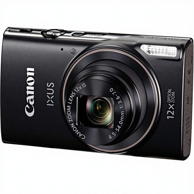 Optical Zoom Digital Camera Full HD Black 1076C001 (International Model) (Renewed) Made China EF Mount